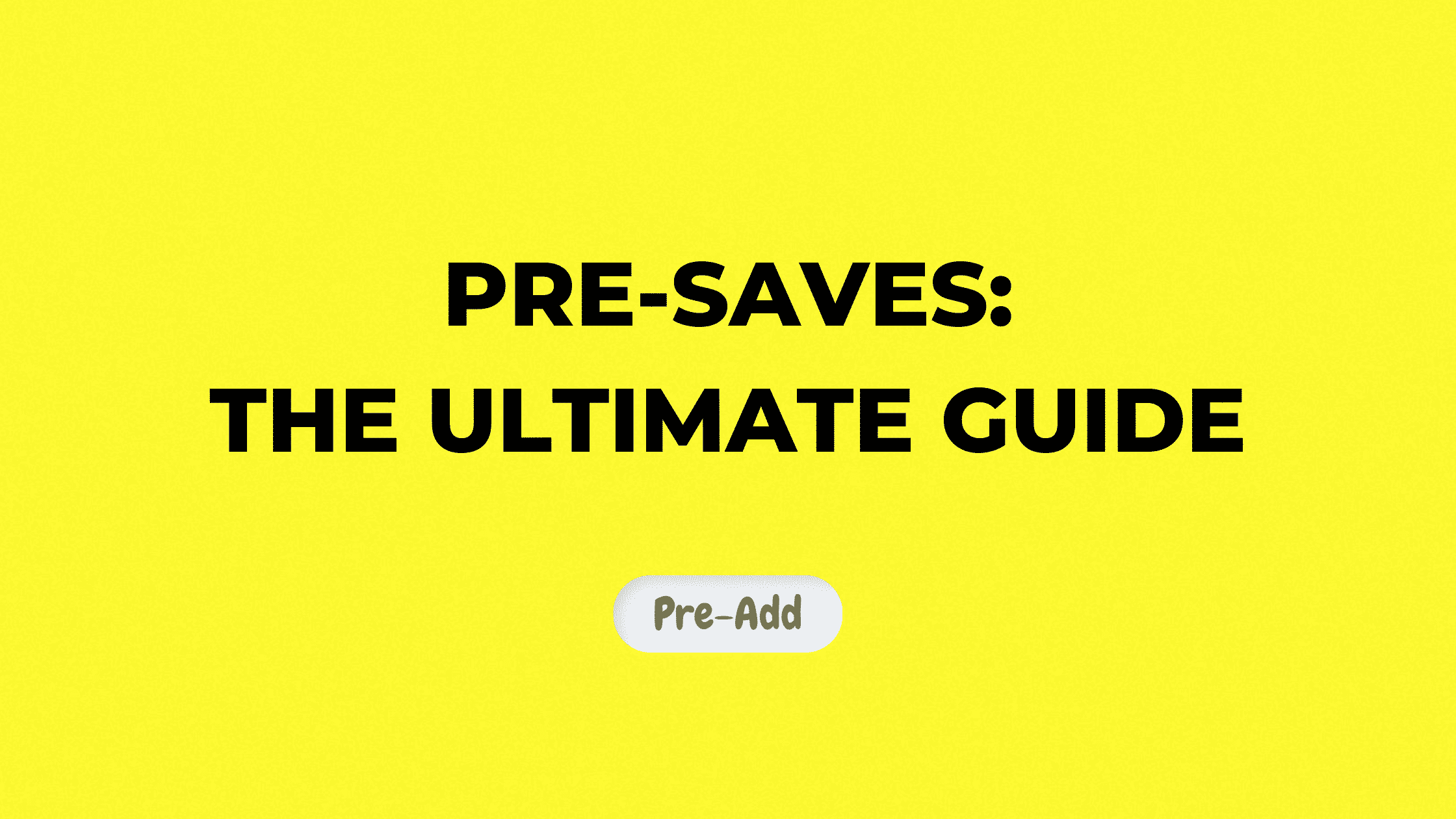Spotify Pre-Save Link: Meaning and Campaign Guide